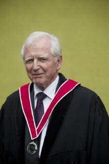 - LEUVEN, BELGIUM: German professor Harald zur Hausen poses for the photographer after a ceremony to award honorary degrees at the Universiteit Antwerpen university, Thursday 29 March 2012 in Antwerp. KRISTOFxVANxACCOM  x34204582x