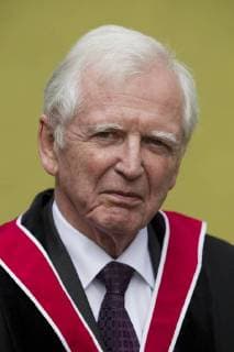 - LEUVEN, BELGIUM: German professor Harald zur Hausen poses for the photographer after a ceremony to award honorary degrees at the Universiteit Antwerpen university, Thursday 29 March 2012 in Antwerp. KRISTOFxVANxACCOM  x34204595x