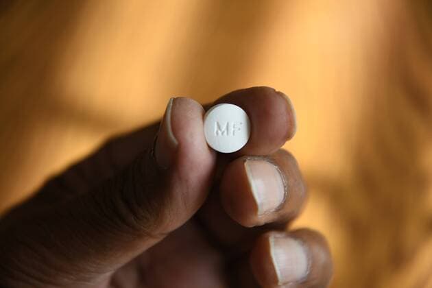 Lewiston Idaho USA. 14 June 2018. MF metformin actavis singl dieabetes single pill . (Photo.Francis Dean Deanpictures. 