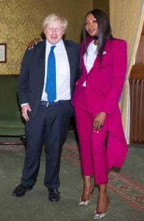 Entertainment Themen der Woche KW24 Entertainment Bilder des Tages . 14 06 2018. London, United Kingdom. Foreign Office. Supermodel Naomi Campbell and Boris Johnson MP, Secretary of State for Foreign and Commonwealth Affairs, launching the project Leave No Girl Behind at the Foreign Office after have a meeting. The Foreign Secretary and the supermodel discussed the LeaveNoGirlBehind campaign, which aims to promote the opportunity for all girls to receive 12 years of quality education by 2030.  xGustavoxValientex xi-Imagesx IIM-17979-0020