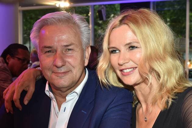 Klaus Wowereit Veronica Ferres Arrives at the Semi Final Round of Judging at BMW in Berlin on 15 06 2018