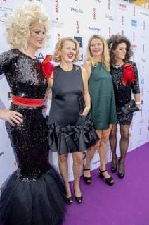 16-06-2018 Amsterdam Princess Mabel with her sister Nicotine Wisse Smit during the Amsterdamdiner 2018, a charity event to raise money fort he Aids foundation, at the AFAS Live in Amsterdam.  Copyright: xPPE WERFx
