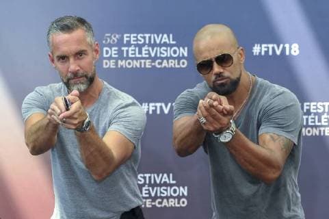 Entertainment Themen der Woche KW24 Entertainment Bilder des Tages Jay Harrington - Shemar Moore - (serie S.W.A.T) CELEBRITES : 58 eme festival TV de Monte Carlo - Photo Call - Monaco - 17 06 2016 NorbertScanella Panoramic 