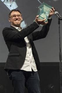 Singaporean director Yee Wei Chai receives the Grand Prix (George Lucas Award) for his film Benjamin s Last Day At Katong Swimming Complex during the Short Shorts Film Festival & Asia 2018 (SSFF) Award Ceremony at Jingu Kaikan on June 17, 2018, Tokyo, Japan. SSFF is one of Asia s largest short film festivals held in Tokyo from June 4 to 24.  (gxta_SSFFawrd004)