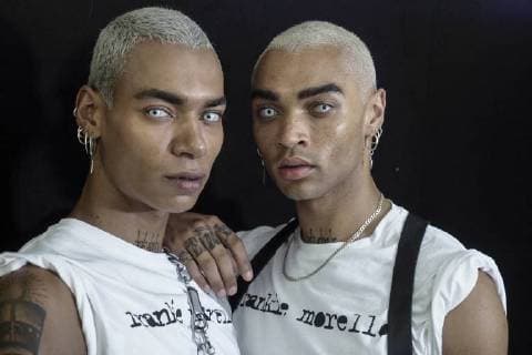Entertainment Themen der Woche KW25 Entertainment Bilder des Tages Milan fashion man spring summer 2019. Frankie Morello Backstage Make Up pictured: Model  Copyright: xRiccardoxGiordanox xIPAx xFotosickix