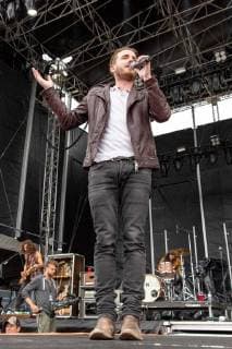 June 19, 2018 - Oshkosh, Wisconsin, U.S - BRANDON LANCASTER of Lanco during Country USA Music Festival at Ford Festival Park in Oshkosh, Wisconsin Oshkosh U.S. - ZUMAs135 20180619_zap_s135_547 Copyright: xDanielxDeSloverx