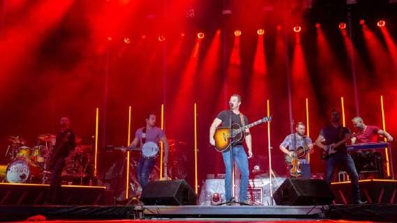 June 19, 2018 - Oshkosh, Wisconsin, U.S - EASTON CORBIN during Country USA Music Festival at Ford Festival Park in Oshkosh, Wisconsin Oshkosh U.S. - ZUMAs135 20180619_zap_s135_552 Copyright: xDanielxDeSloverx