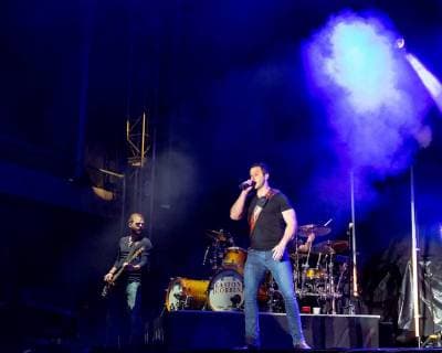 June 19, 2018 - Oshkosh, Wisconsin, U.S - EASTON CORBIN during Country USA Music Festival at Ford Festival Park in Oshkosh, Wisconsin Oshkosh U.S. - ZUMAs135 20180619_zap_s135_554 Copyright: xDanielxDeSloverx