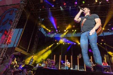June 19, 2018 - Oshkosh, Wisconsin, U.S - EASTON CORBIN during Country USA Music Festival at Ford Festival Park in Oshkosh, Wisconsin Oshkosh U.S. - ZUMAs135 20180619_zap_s135_555 Copyright: xDanielxDeSloverx