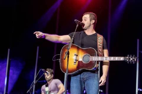 June 19, 2018 - Oshkosh, Wisconsin, U.S - EASTON CORBIN during Country USA Music Festival at Ford Festival Park in Oshkosh, Wisconsin Oshkosh U.S. - ZUMAs135 20180619_zap_s135_524 Copyright: xDanielxDeSloverx