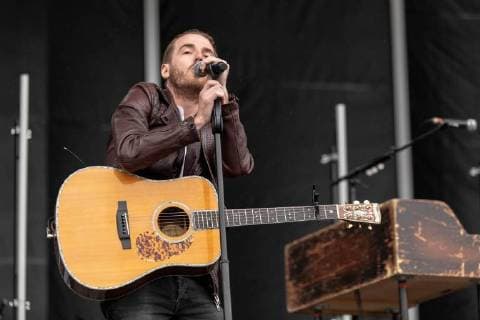 June 19, 2018 - Oshkosh, Wisconsin, U.S - BRANDON LANCASTER of Lanco during Country USA Music Festival at Ford Festival Park in Oshkosh, Wisconsin Oshkosh U.S. - ZUMAs135 20180619_zap_s135_518 Copyright: xDanielxDeSloverx