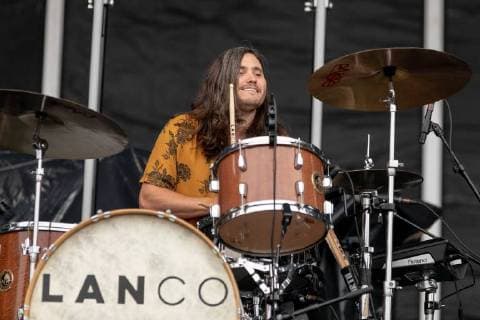 June 19, 2018 - Oshkosh, Wisconsin, U.S - TRIPP HOWELL of Lanco during Country USA Music Festival at Ford Festival Park in Oshkosh, Wisconsin Oshkosh U.S. - ZUMAs135 20180619_zap_s135_519 Copyright: xDanielxDeSloverx