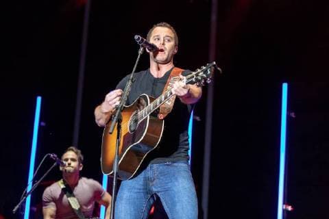 June 19, 2018 - Oshkosh, Wisconsin, U.S - EASTON CORBIN during Country USA Music Festival at Ford Festival Park in Oshkosh, Wisconsin Oshkosh U.S. - ZUMAs135 20180619_zap_s135_523 Copyright: xDanielxDeSloverx