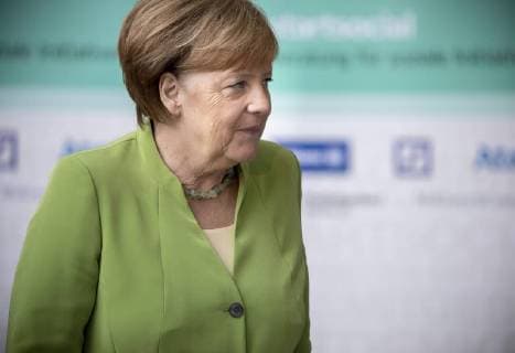 Chancellor Angela Merkel CDU at an award ceremony to the winners of the competition startsozial 2017 2018 at the Federal Chancellery in Berlin 20 06 2018 Berlin Germany Copyright: xFelixxZahnx