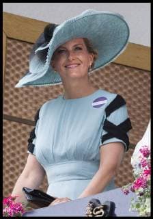 . 20 06 2018. Ascot , United Kingdom. The Countess of Wessex in the Royal box on day two of Royal Ascot, United Kingdom.  xStephenxLockx xi-Imagesx IIM-18017-0053