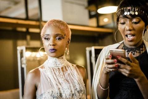 Vanessa Mdee Africa Festival at Universal Music The musician Vanessa Mdee celebrates with the label Afroforce1 Records New Beats of Africa Young musicians still relatively unknown in Germany show their skills at the house party of Universal Music Beats and dance are all in the blood