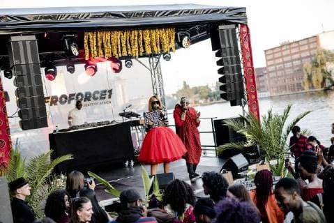 Afrikafest at Universal Music The label Afroforce1 Records celebrates New Beats of Africa Young musicians still relatively unknown in Germany show their skills at the house party of Universal Music Beats and dance are all in the blood