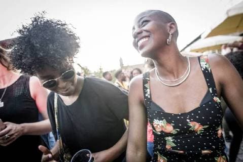 Afrikafest at Universal Music The label Afroforce1 Records celebrates New Beats of Africa Young musicians still relatively unknown in Germany show their skills at the house party of Universal Music Beats and dance are all in the blood