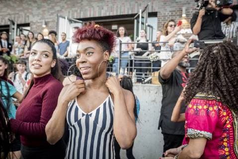 Afrikafest at Universal Music The label Afroforce1 Records celebrates New Beats of Africa Young musicians still relatively unknown in Germany show their skills at the house party of Universal Music Beats and dance are all in the blood