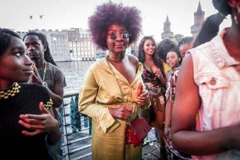 Afrikafest at Universal Music The label Afroforce1 Records celebrates New Beats of Africa Young musicians still relatively unknown in Germany show their skills at the house party of Universal Music Beats and dance are all in the blood