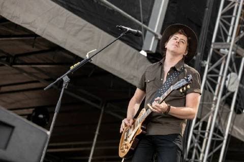 June 20, 2018 - Oshkosh, Wisconsin, U.S - BILL SATCHER of A Thousand Horses during Country USA Music Festival at Ford Festival Park in Oshkosh, Wisconsin Oshkosh U.S. - ZUMAs135 20180620_zap_s135_514 Copyright: xDanielxDeSloverx