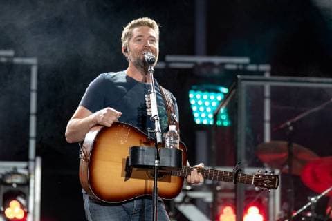 June 20, 2018 - Oshkosh, Wisconsin, U.S - Country musician JOSH TURNER during Country USA Music Festival at Ford Festival Park in Oshkosh, Wisconsin Oshkosh U.S. - ZUMAs135 20180620_zap_s135_532 Copyright: xDanielxDeSloverx
