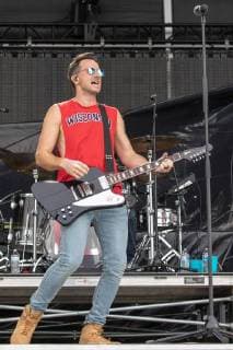 June 21, 2018 - Oshkosh, Wisconsin, U.S - RUSSELL DICKERSON during Country USA Music Festival at Ford Festival Park in Oshkosh, Wisconsin Oshkosh U.S. - ZUMAs135 20180621_zap_s135_511 Copyright: xDanielxDeSloverx