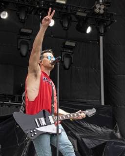 June 21, 2018 - Oshkosh, Wisconsin, U.S - RUSSELL DICKERSON during Country USA Music Festival at Ford Festival Park in Oshkosh, Wisconsin Oshkosh U.S. - ZUMAs135 20180621_zap_s135_514 Copyright: xDanielxDeSloverx