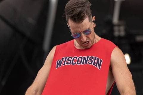 June 21, 2018 - Oshkosh, Wisconsin, U.S - RUSSELL DICKERSON during Country USA Music Festival at Ford Festival Park in Oshkosh, Wisconsin Oshkosh U.S. - ZUMAs135 20180621_zap_s135_523 Copyright: xDanielxDeSloverx