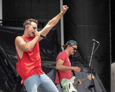 June 21, 2018 - Oshkosh, Wisconsin, U.S - RUSSELL DICKERSON during Country USA Music Festival at Ford Festival Park in Oshkosh, Wisconsin Oshkosh U.S. - ZUMAs135 20180621_zap_s135_522 Copyright: xDanielxDeSloverx