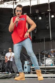 June 21, 2018 - Oshkosh, Wisconsin, U.S - RUSSELL DICKERSON during Country USA Music Festival at Ford Festival Park in Oshkosh, Wisconsin Oshkosh U.S. - ZUMAs135 20180621_zap_s135_541 Copyright: xDanielxDeSloverx