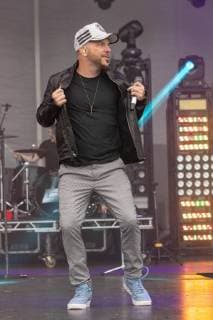 June 22, 2018 - Chicago, Illinois, U.S - CHRIS LUCAS of LoCash during Country LakeShake Music Festival at Huntington Bank Pavilion at Northerly Island in Chicago, Illinois Chicago U.S. - ZUMAs135 20180622_zap_s135_511 Copyright: xDanielxDeSloverx