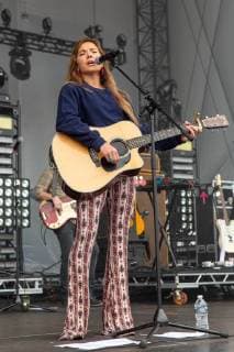 June 22, 2018 - Chicago, Illinois, U.S - NAOMI COOKE of Runaway June during Country LakeShake Music Festival at Huntington Bank Pavilion at Northerly Island in Chicago, Illinois Chicago U.S. - ZUMAs135 20180622_zap_s135_526 Copyright: xDanielxDeSloverx