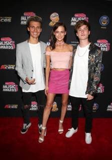 HOLLYWOOD, CA - JUNE 22: Christian Collins, Karisma Collins, Crawford Collins, at the 2018 Radio Disney Music Awards at the Dolby Theatre in Hollywood, California on June 22, 2018. Copyright: xFayexSadoux