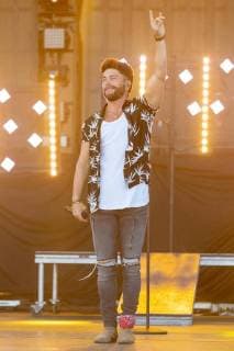 June 24, 2018 - Chicago, Illinois, U.S - CHRIS LANE during Country LakeShake Music Festival at Huntington Bank Pavilion at Northerly Island in Chicago, Illinois Chicago U.S. - ZUMAs135 20180624_zap_s135_521 Copyright: xDanielxDeSloverx