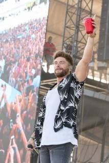 June 24, 2018 - Chicago, Illinois, U.S - CHRIS LANE during Country LakeShake Music Festival at Huntington Bank Pavilion at Northerly Island in Chicago, Illinois Chicago U.S. - ZUMAs135 20180624_zap_s135_524 Copyright: xDanielxDeSloverx