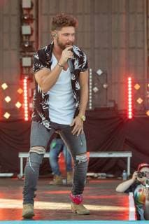 June 24, 2018 - Chicago, Illinois, U.S - CHRIS LANE during Country LakeShake Music Festival at Huntington Bank Pavilion at Northerly Island in Chicago, Illinois Chicago U.S. - ZUMAs135 20180624_zap_s135_515 Copyright: xDanielxDeSloverx
