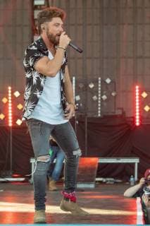 June 24, 2018 - Chicago, Illinois, U.S - CHRIS LANE during Country LakeShake Music Festival at Huntington Bank Pavilion at Northerly Island in Chicago, Illinois Chicago U.S. - ZUMAs135 20180624_zap_s135_555 Copyright: xDanielxDeSloverx