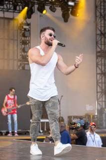 June 24, 2018 - Chicago, Illinois, U.S - DYLAN SCOTT during Country LakeShake Music Festival at Huntington Bank Pavilion at Northerly Island in Chicago, Illinois Chicago U.S. - ZUMAs135 20180624_zap_s135_554 Copyright: xDanielxDeSloverx