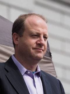 June 24, 2018 - Denver, Colorado, USA - Democratic gubernatorial primary candidates Jared Polis at the rallied on the steps of the Colorado Sate Capitol to protest the Trump administration immigration polices of separating families. Denver USA - ZUMAr04_ 20180624_zaf_r04_020 Copyright: xMichaelxRiegerx