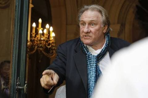 French actor Gerard Depardieu arrives at the Town Hall before a ceremony to honnour French actor Gerard Depardieu, at the Palace, part of the Brussels International Film Festival (Briff), Monday 25 June 2018 in Brussels.  THIERRYxROGE 05370935