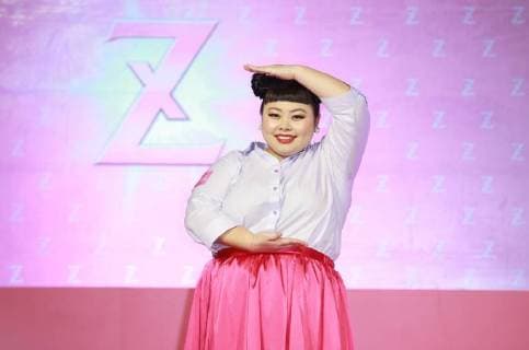 **TAIWAN OUT**Japanese actress and comedian Naomi Watanabe attends a promotional event for Japanese daily skincare brand Biore in Taipei, Taiwan, 26 June 2018. Naomi Watanabe flashes amusing actions to endorse Biore in Taipei  20180627_45590