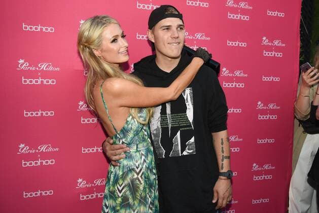 Entertainment Bilder des Tages Lancement de la collection Paris Hilton x Boohoo à Paris. Paris Hilton. Boohoo. Lancement de la collaection Paris Hilton. Paris Hilton. Chris Zylka. 227901 2018-06-26 Paris France Hilton, Paris  Copyright: xSergexArnalx xStarfacex STAR_227901_038