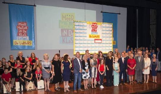 27-06-2018 Zevenaar Queen Maxima during the meeting ‘’More music in the classroom’’ at the Musiater in Zevenaar.  Copyright: xPPEx