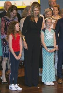 27-06-2018 Zevenaar Queen Maxima during the meeting ‘’More music in the classroom’’ at the Musiater in Zevenaar.  Copyright: xPPEx