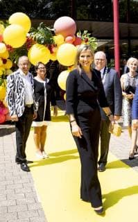 27-06-2018 Ittervoort Queen Maxima during the meeting ‘’More music in the classroom’’ at the Adams muziekcentrale in Ittervoort.  Copyright: xPPE NIEBOERx