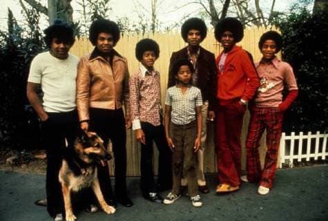 Exact Date Unknown - JACKSON 5 members including TITO, JOE, MICHAEL, RANDY, JACKIE, JERMAINE, MARLON. - ZUMAg49_ 19900101_zaf_g49_001 Copyright: xGlobexPhotosx