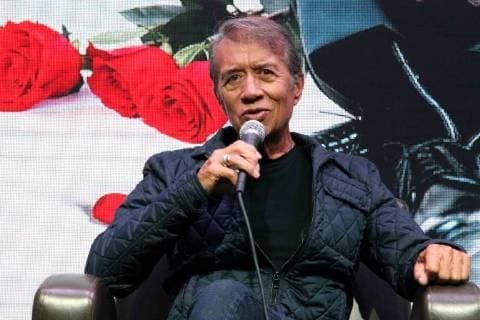 June 28, 2018 - EUM20180628ESP01.JPG .CIUDAD DE MEXICO. MusicMusica-Napoleon.- En conferencia de prensa, el cantante Napoleon presenta su mas reciento material discografico titulado El poeta de la cancion , este 28 de junio de 2018. Foto: Agencia EL UNIVERSALCarlos MejiaEELG - ZUMAu78_ 20180628_zaf_u78_010 Copyright: xElxUniversalx