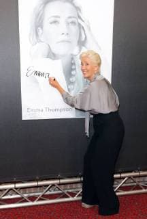 Filmfest München actress Dame Emma Thompson DBE Award winner at the award ceremony and the Cine Merit Gala at the Gasteig Cultural Center Rosenheimer Str 5 Munich Date 29 06 2018 Muenchen Bayern Germany