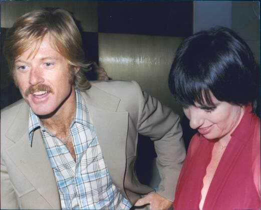 Robert Redford & Liza Minelli 1983 Photo By John Barrett-PHOTOlink.net MediaPunch Copyright: xJohnxBarrett PHOTOlink.netx xMediaPunchx